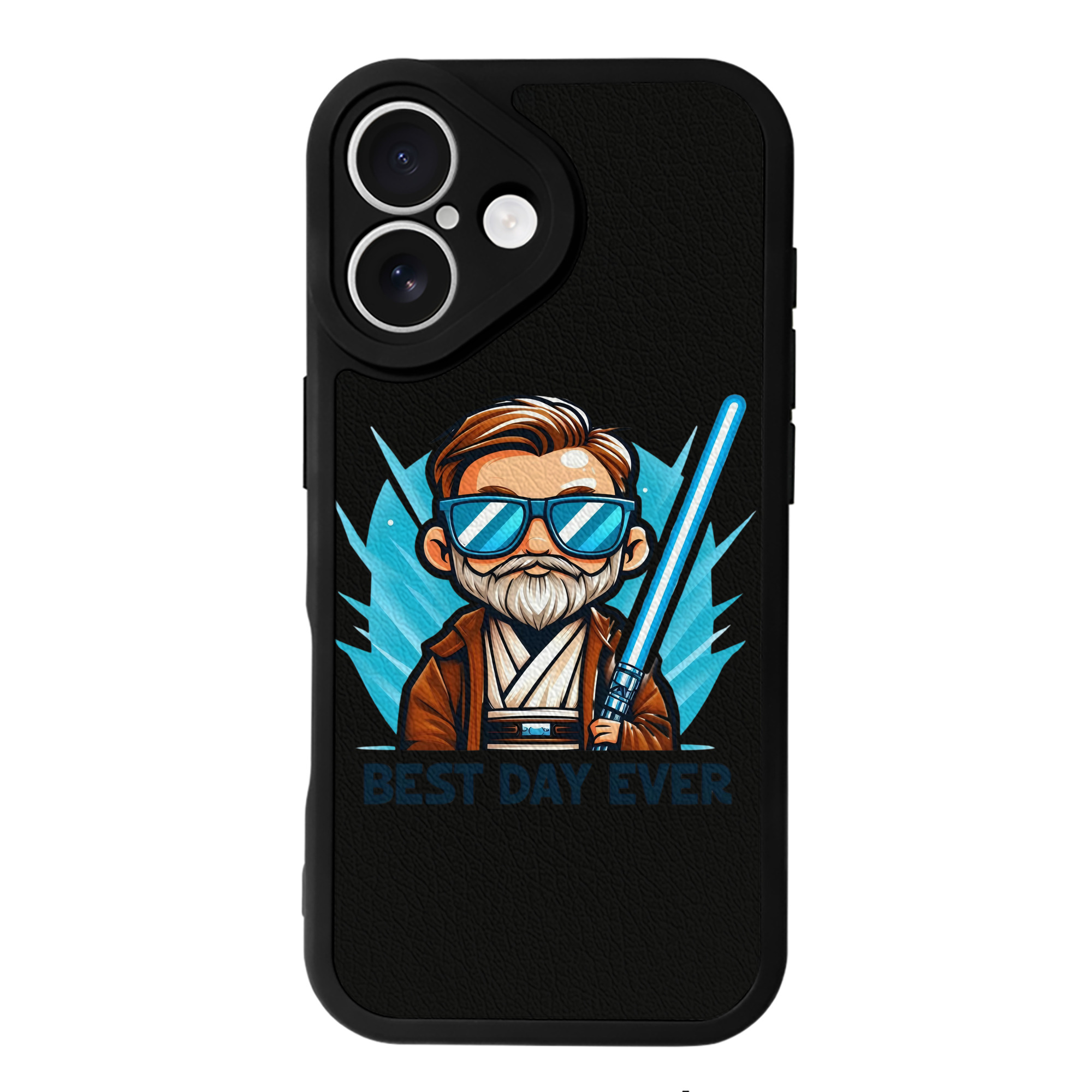 （画像用） スター・ウォーズ Star Wars 【iPhone 16シリーズ対応】シリコンスマホケース（レザー調） 材質：シリコン